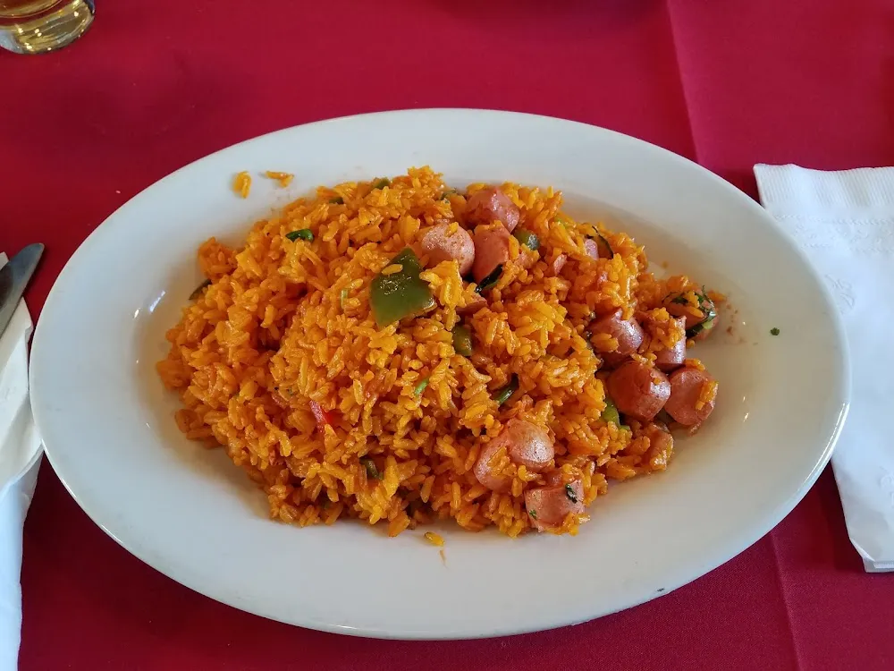 Arroz Con Salchicha Rice with Sausage