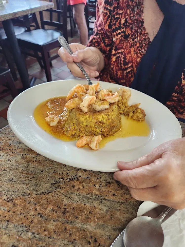 Mofongo De Camarones Shrimp Mofongo