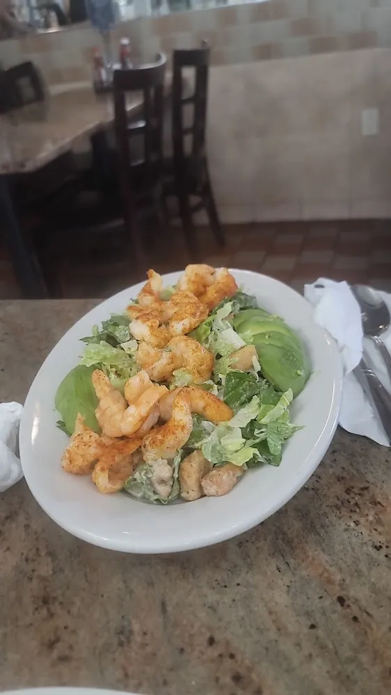 Shrimps Cesar Salad